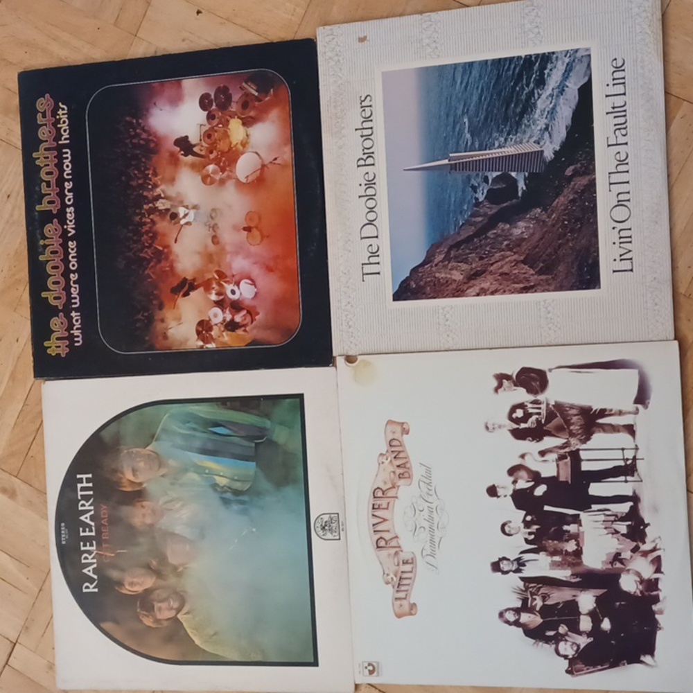 Record albums 1970's music  the Doobie Brothers, Little River Band, Rare…